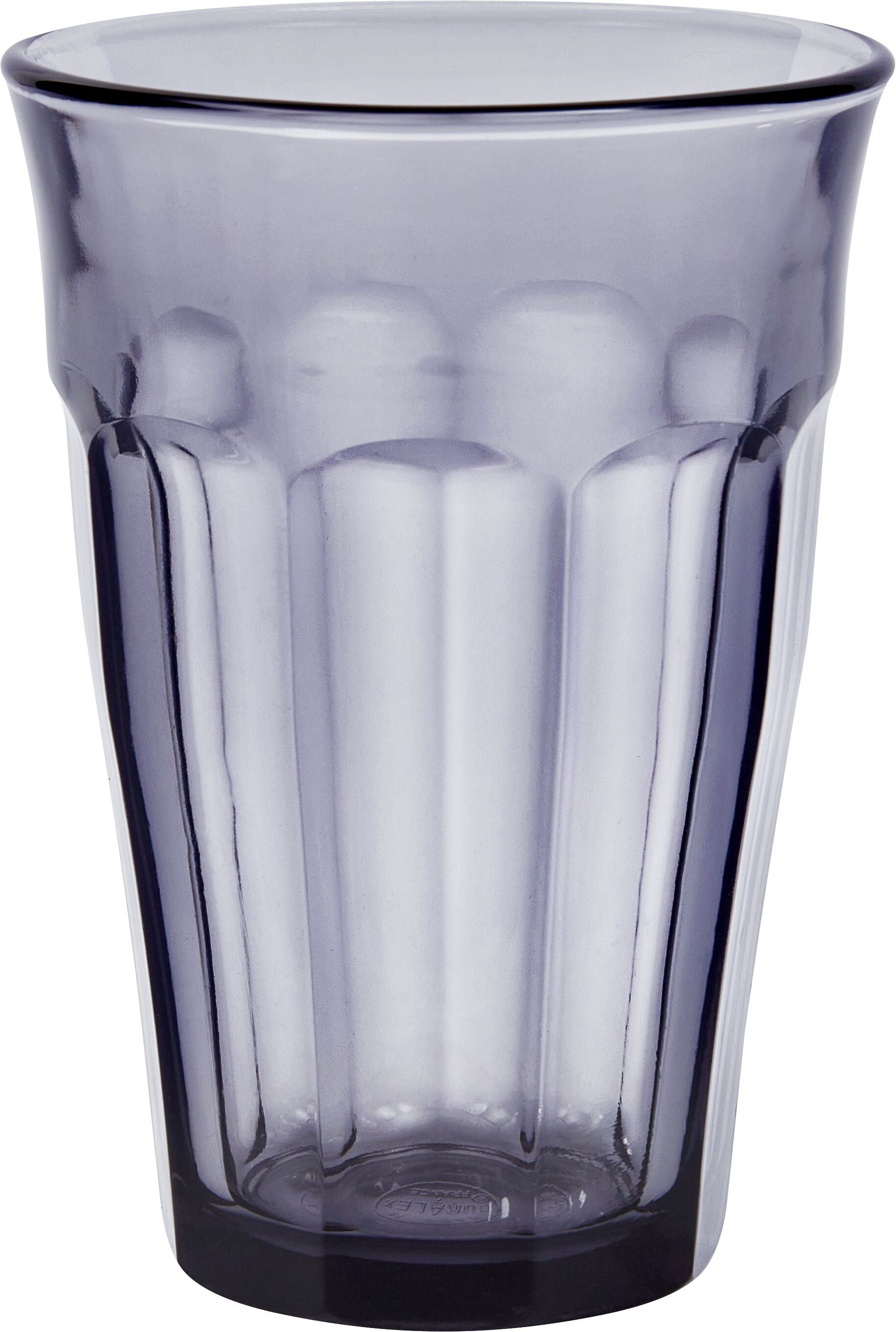 SE-PICARDIE WASSERGLAS SMOKE 36CL - Grau / H: 12.4 cm