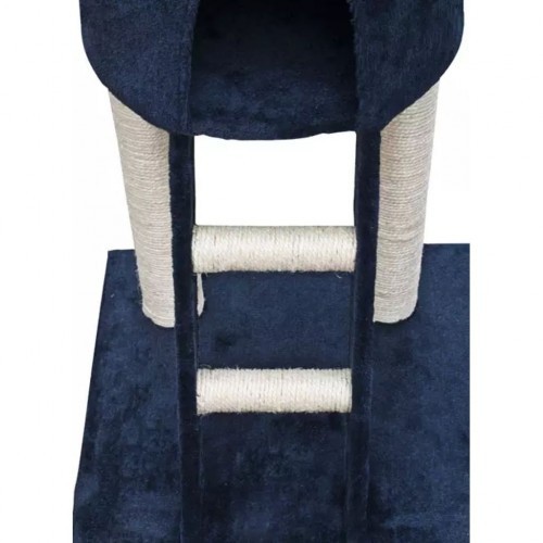 Arranhador de luxo para gatos, azul