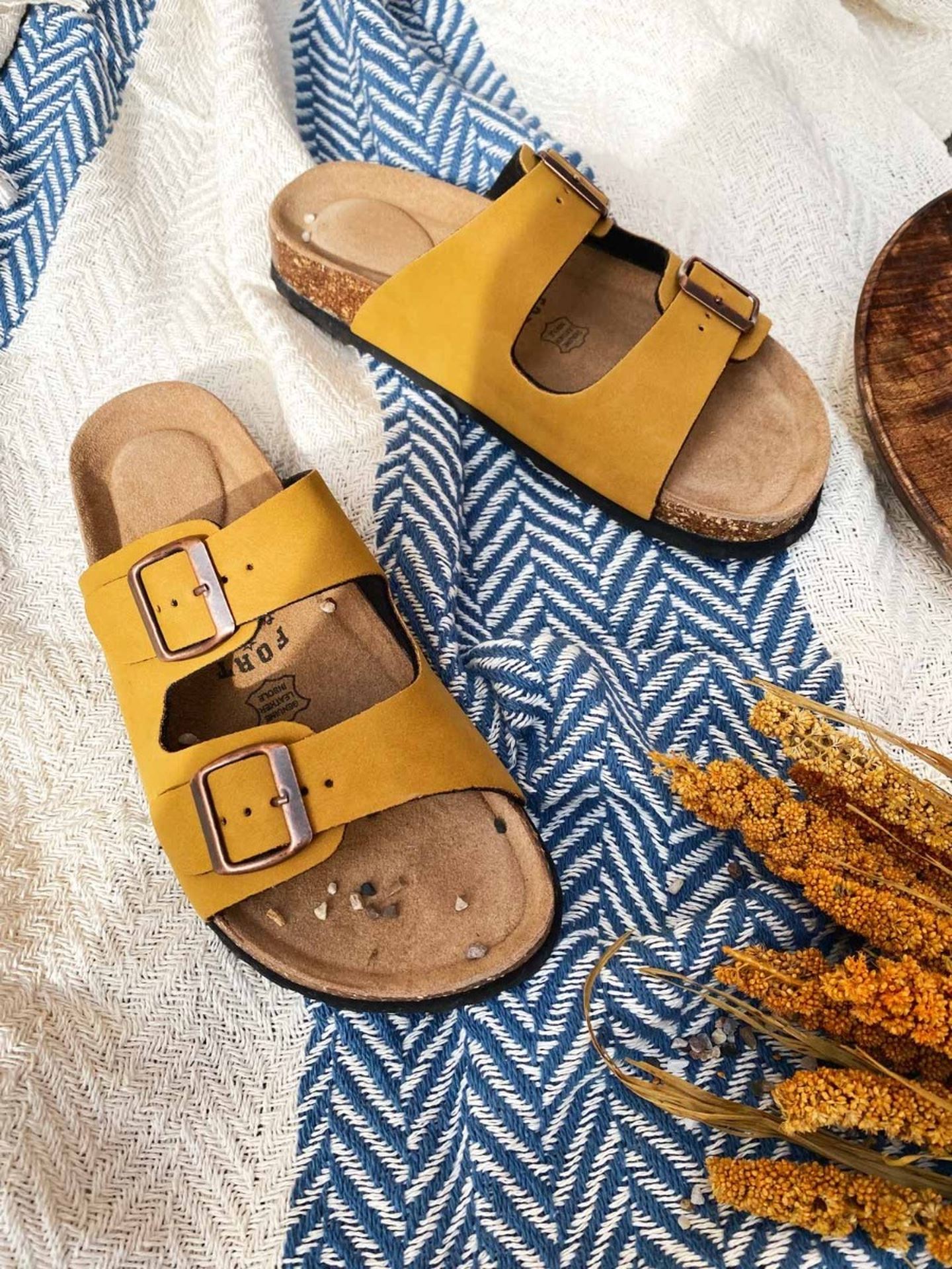 Antibes Cork Sandal