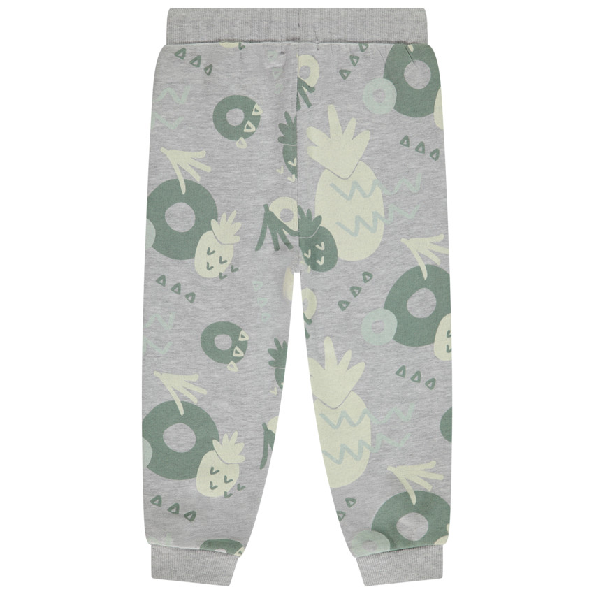 Jogging molleton imprimé ananas pour bébé garçon