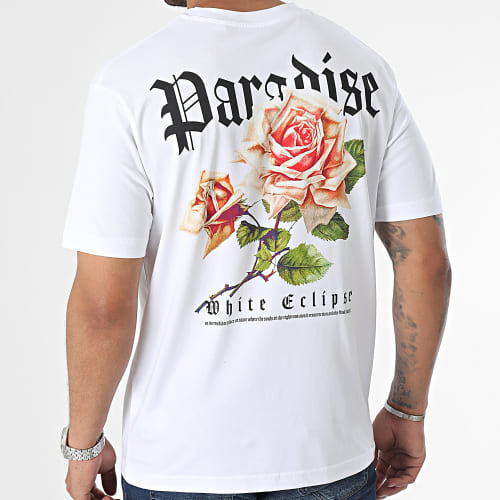 Tee Shirt Oversize Large Paradise III Blanc