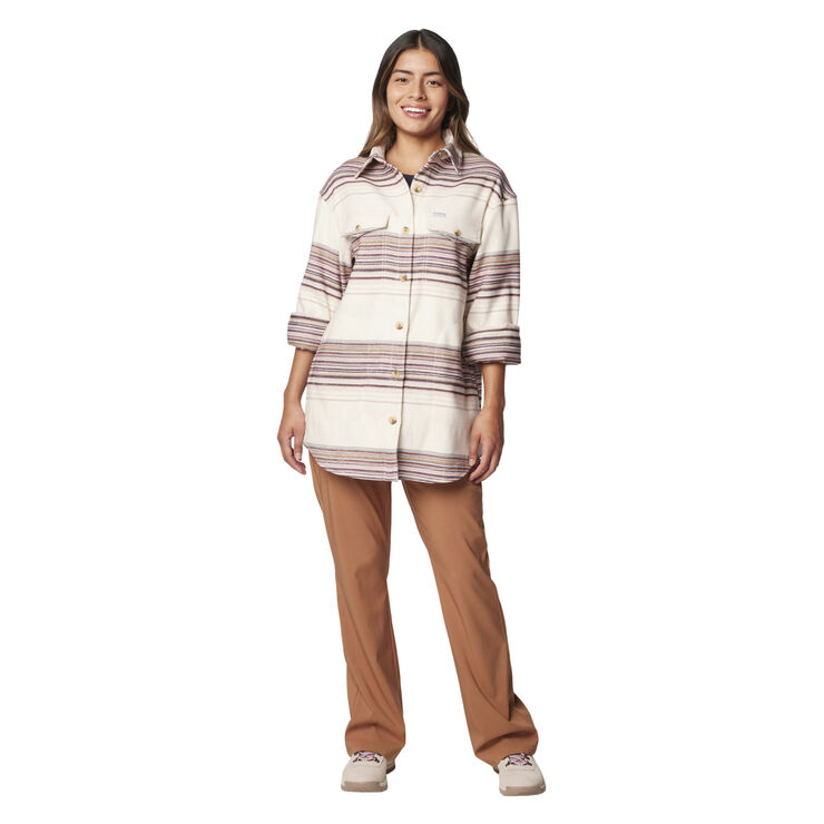 Columbia Columbia Calico Bassin Shirt, dame Chalk Sand