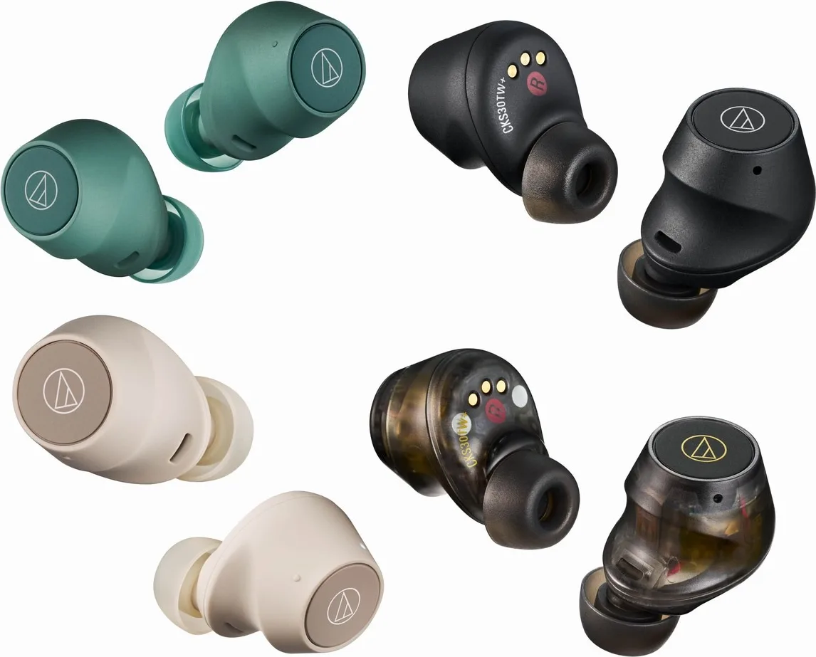 Audio-Technica ATH-CKS30TW  Vert Écouteurs True Wireless