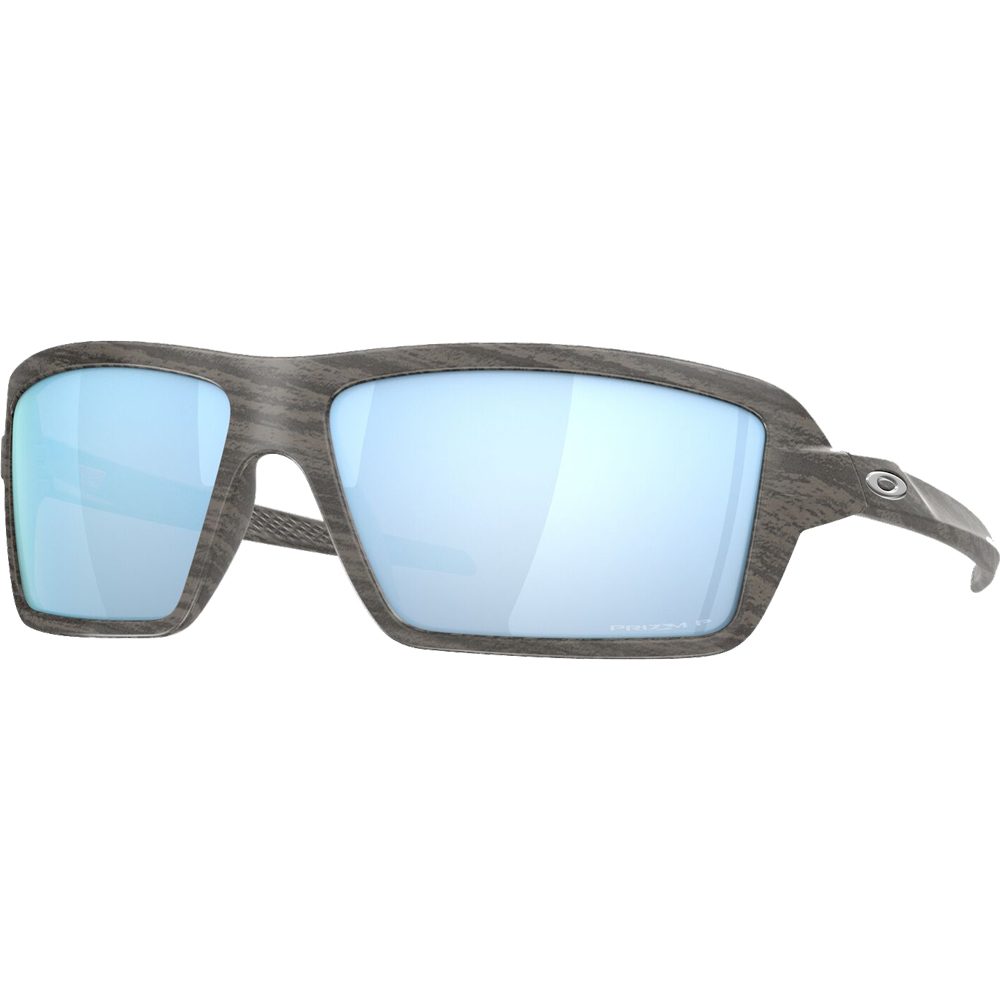 Oakley Cables Prizm Sonnenbrille woodgrain