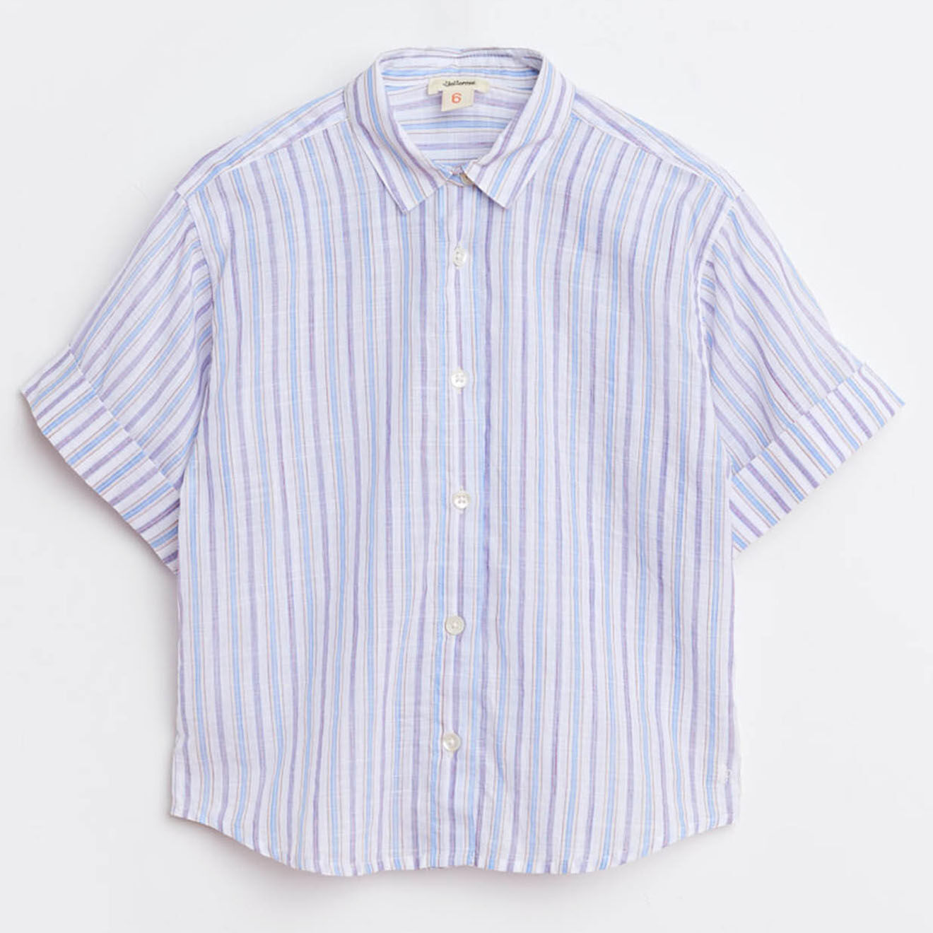 Bellerose Chemise Ave bleu/parme