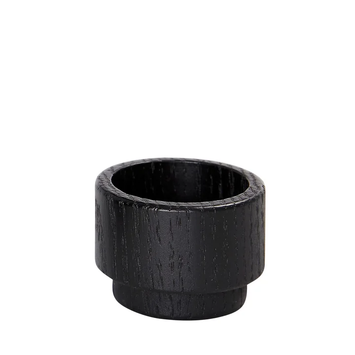 Andersen Furniture - Create Me Teelichthalter, H 3,5 cm, diamond black
