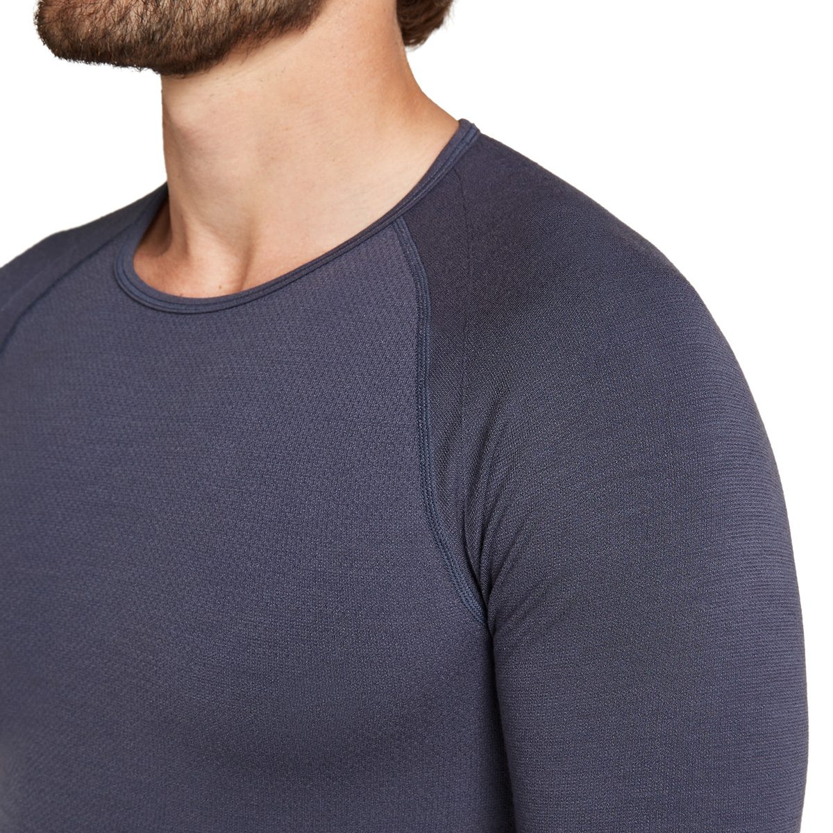 Icebreaker Merino Blend 260 ZoneKnit™ Seamless Longsleeve Herren graphite