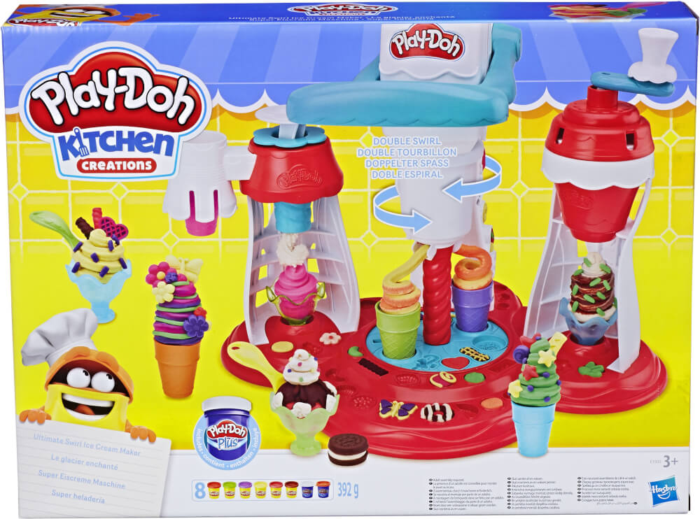 Hasbro E1935EU4 Play-Doh Super Eiscreme Maschine, ab 3 Jahren