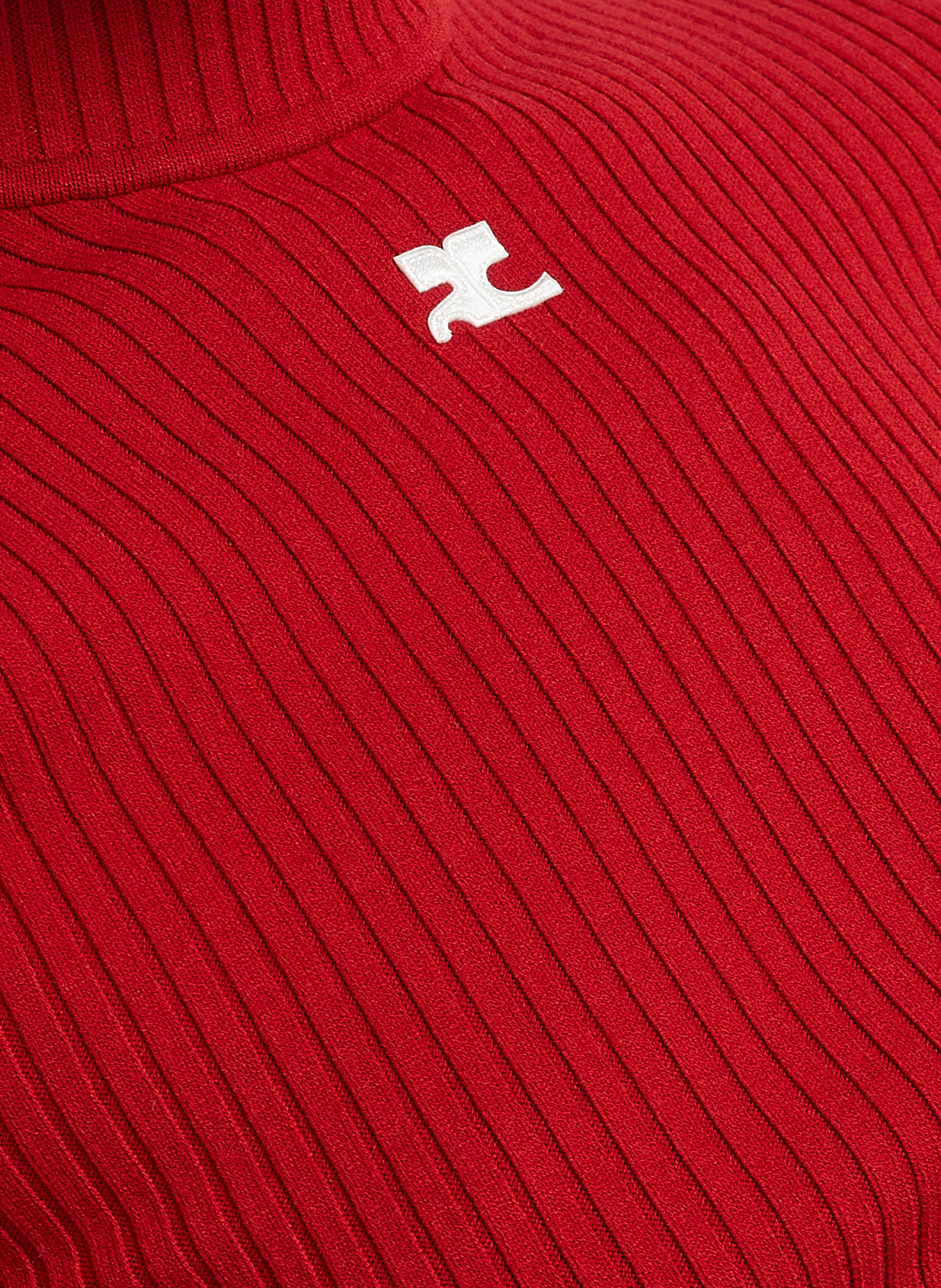 Courrèges Strickshirt