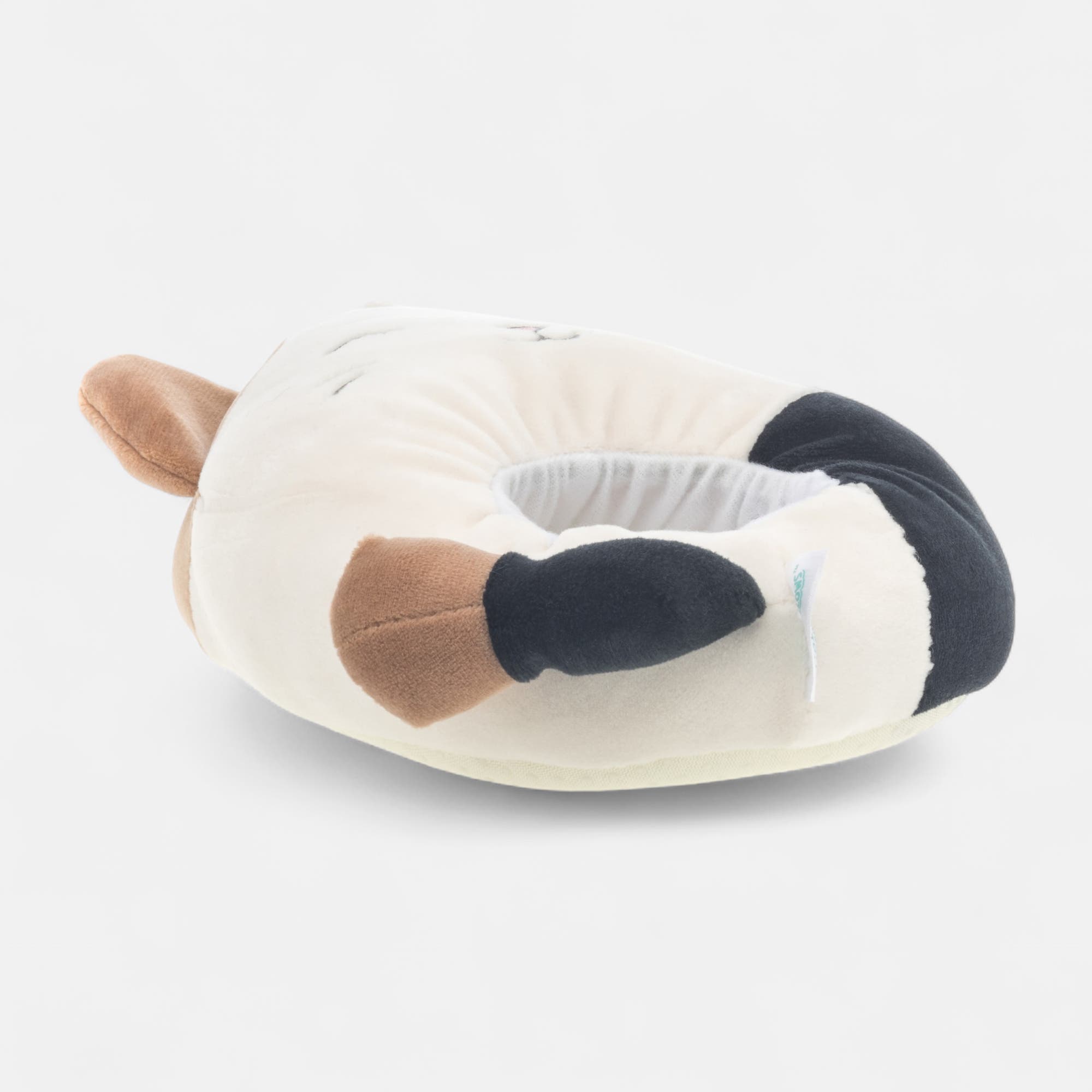 Pantoufles peluche Garçon blanc