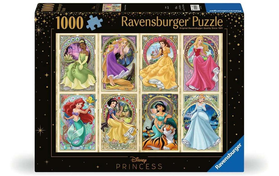 Puzzle Nouveau Art PrinzessinnenPuzzle für Erwachsene und Kinder