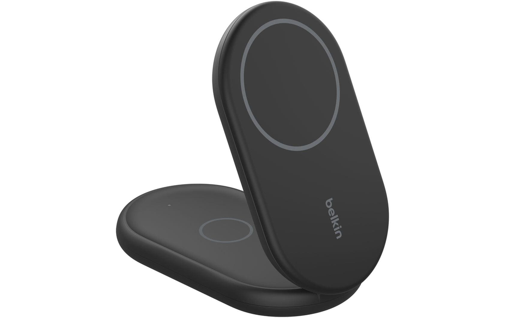 Wireless Charger Boostcharge klappbar Schwarz inkl. NetzteilVerstellbare kabellose magnetische Ladestation mit Qi2