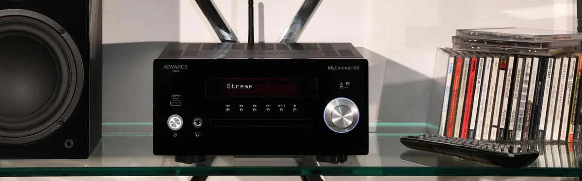 Advance Paris My Connect 60 Noir Amplis hi-fi WiFi/Bluetooth