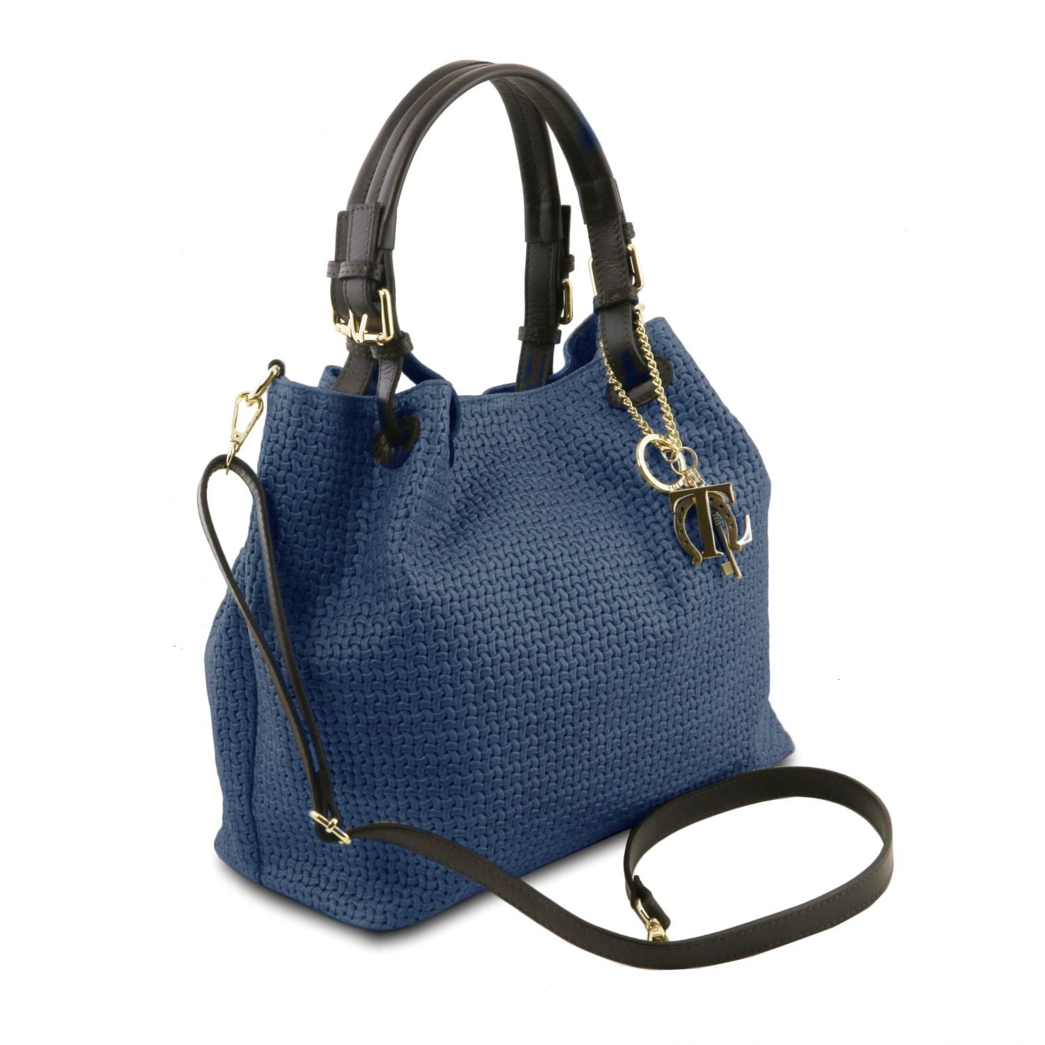 TL141573 – TL KeyLuck – Woven printed leren shopping tas