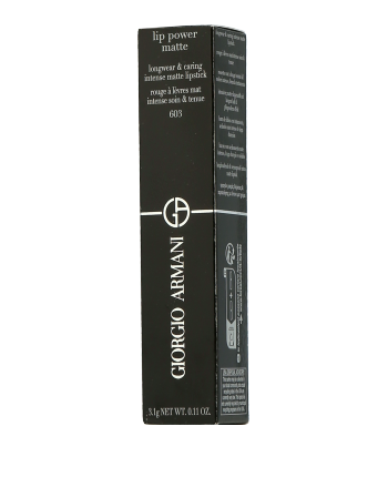 Giorgio Armani Lip Power Matte 603 Dramatic 3,1g