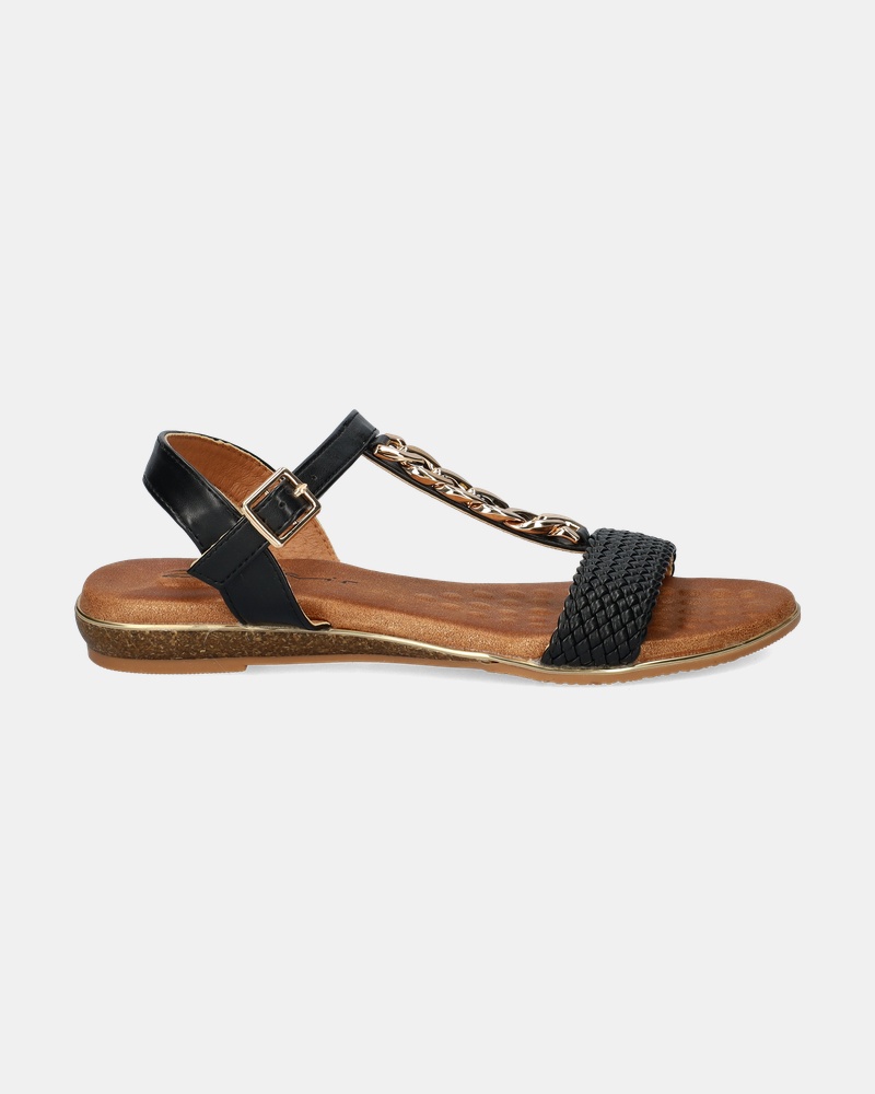 Dolcis Sandalen  - zwart