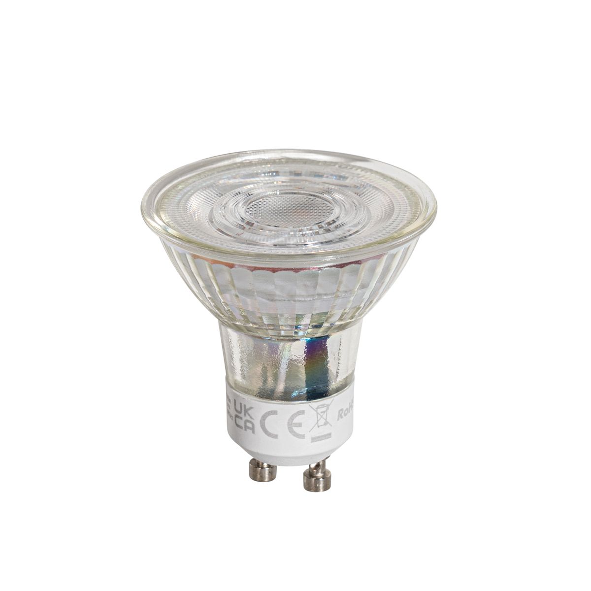 GU10 50mm LED lamp helder 1W 80 lm 2200K