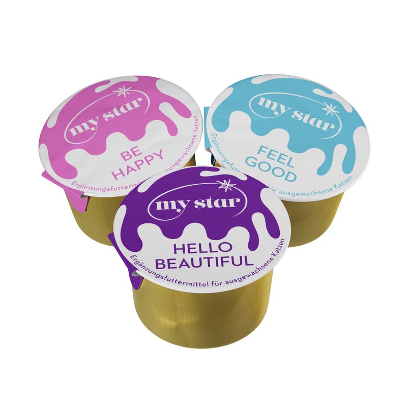 Lot mixte My Star Milky Cups