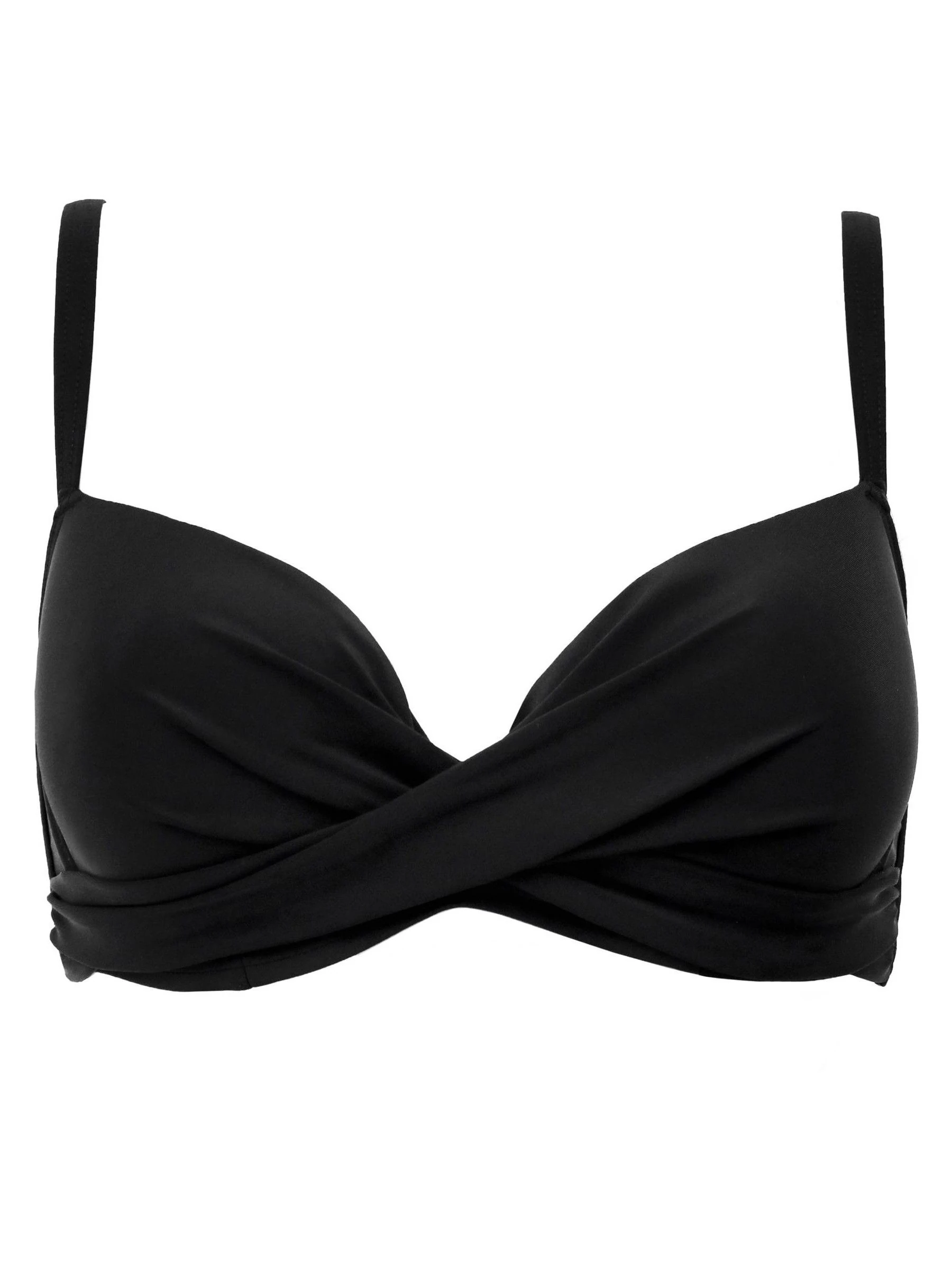 Antraciet zwart - Pour Moi Free Spirit bikinitop