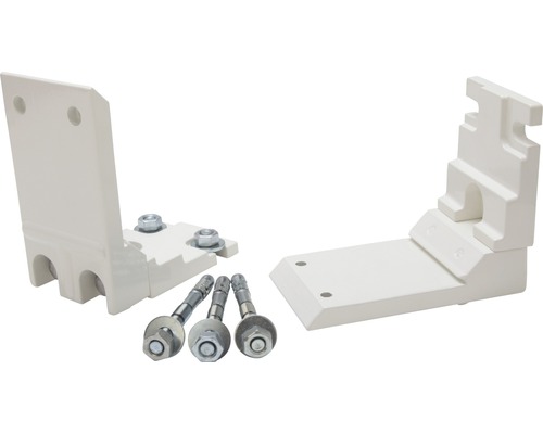 SOLUNA cassettescherm Exquisit 2,5x2 doekdesign 8204 frame RAL 9010 zuiver wit aandrijving rechts incl. motor en wandschakelaar