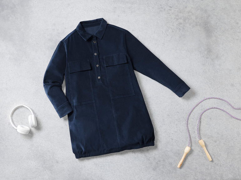 Meisjes corduroy jurk