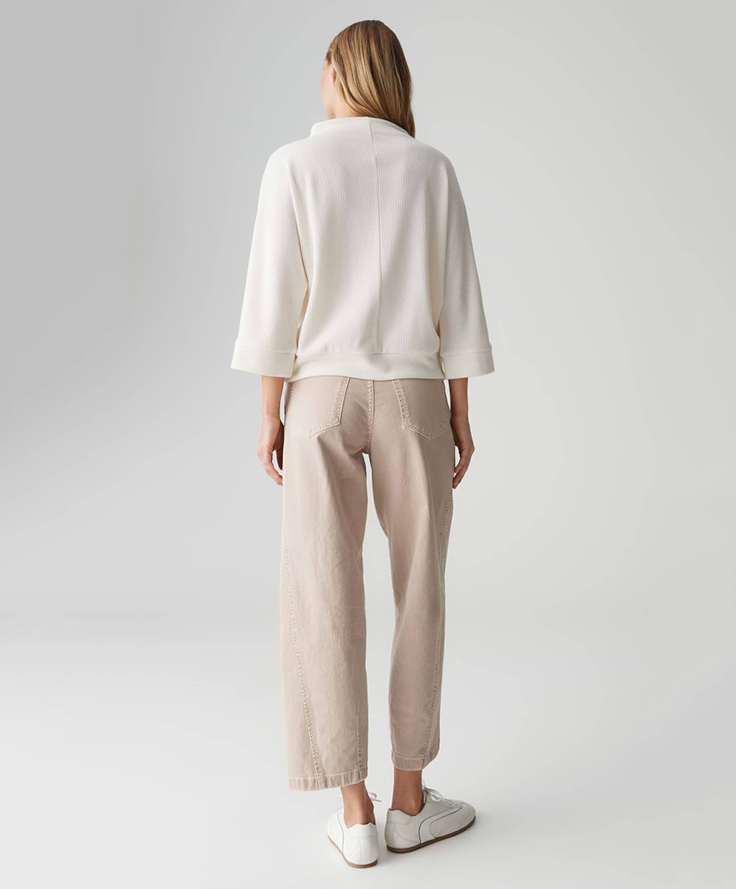 OPUS Dames longsleeve ecru