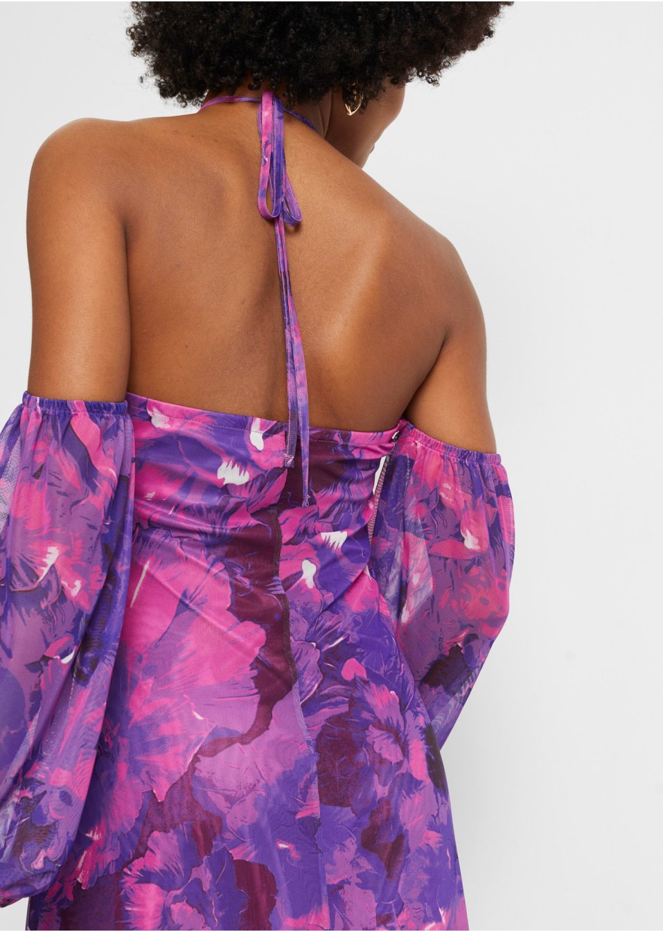 Robe avec fente