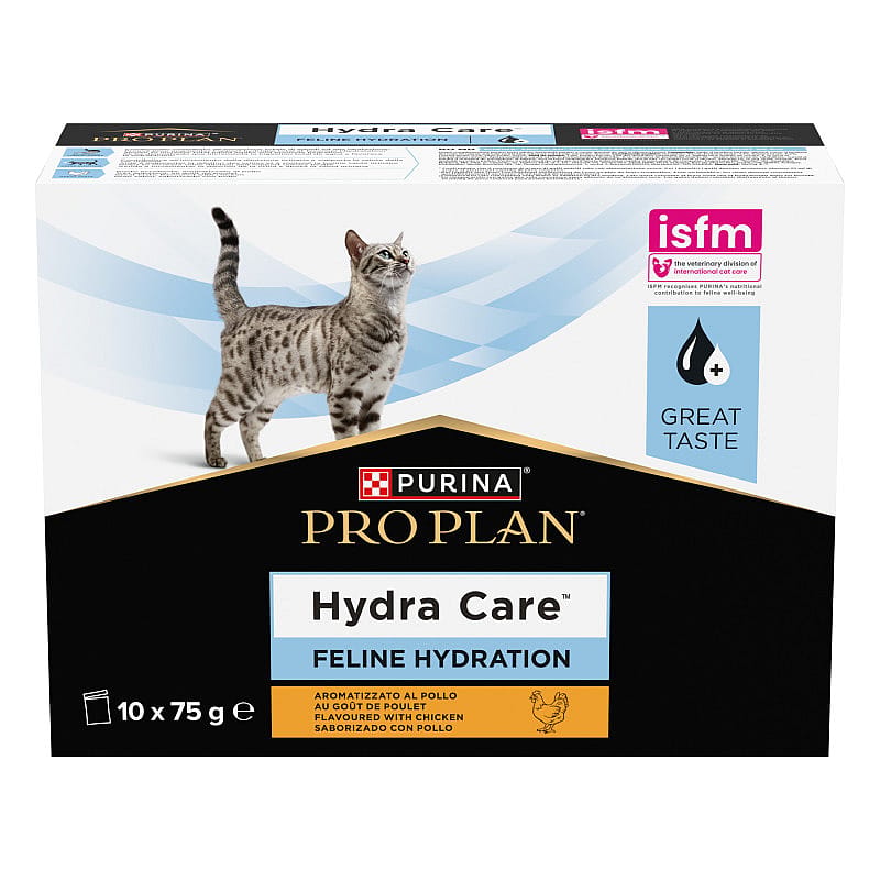 Purina Pro Plan HC Hydra Care Kat 10 x 75 gram maaltijdzakjes | Kip | 11578.1