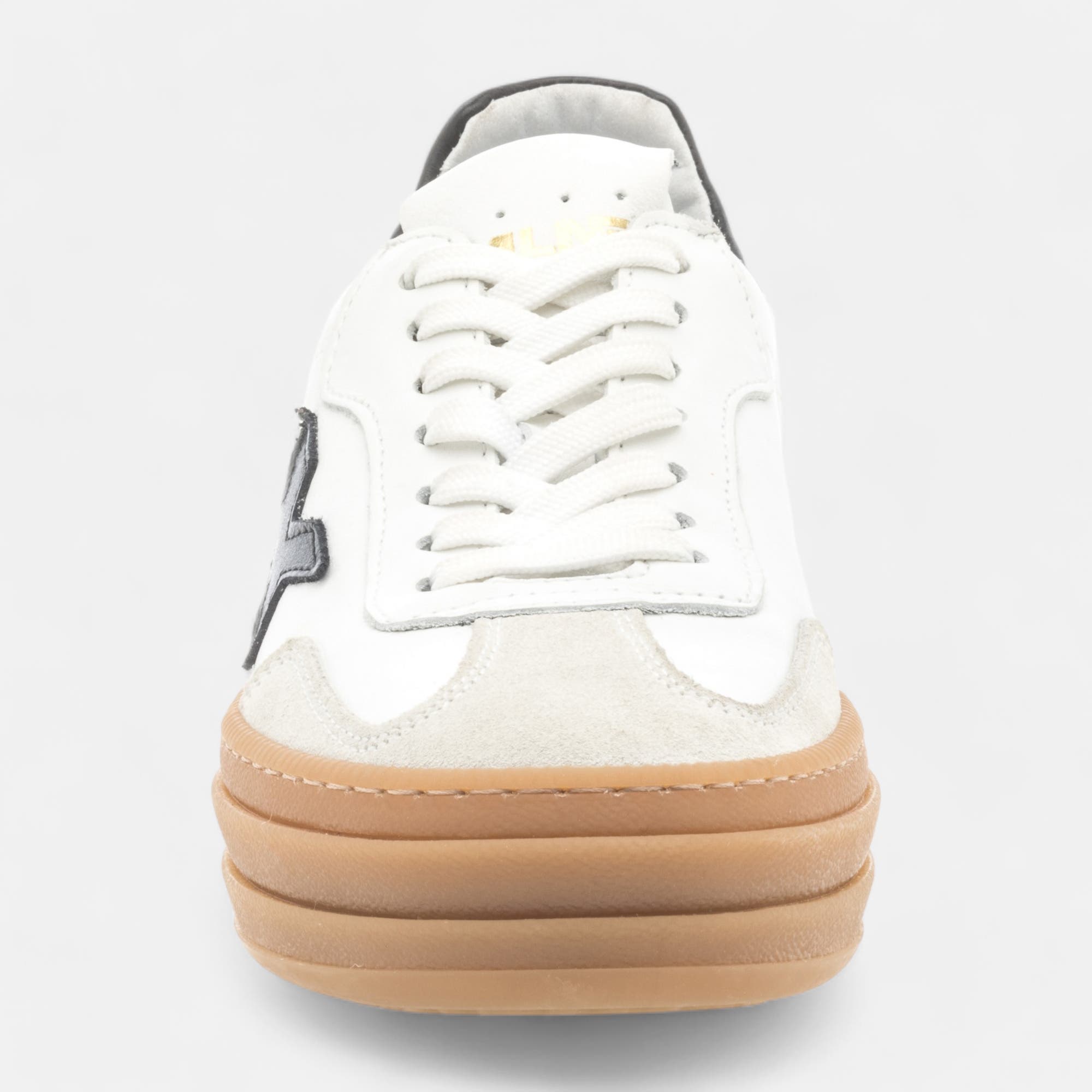 Baskets basses Femme en cuir blanc