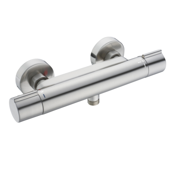 Atlantic thermostatische douchekraan Colin RVS 15 cm