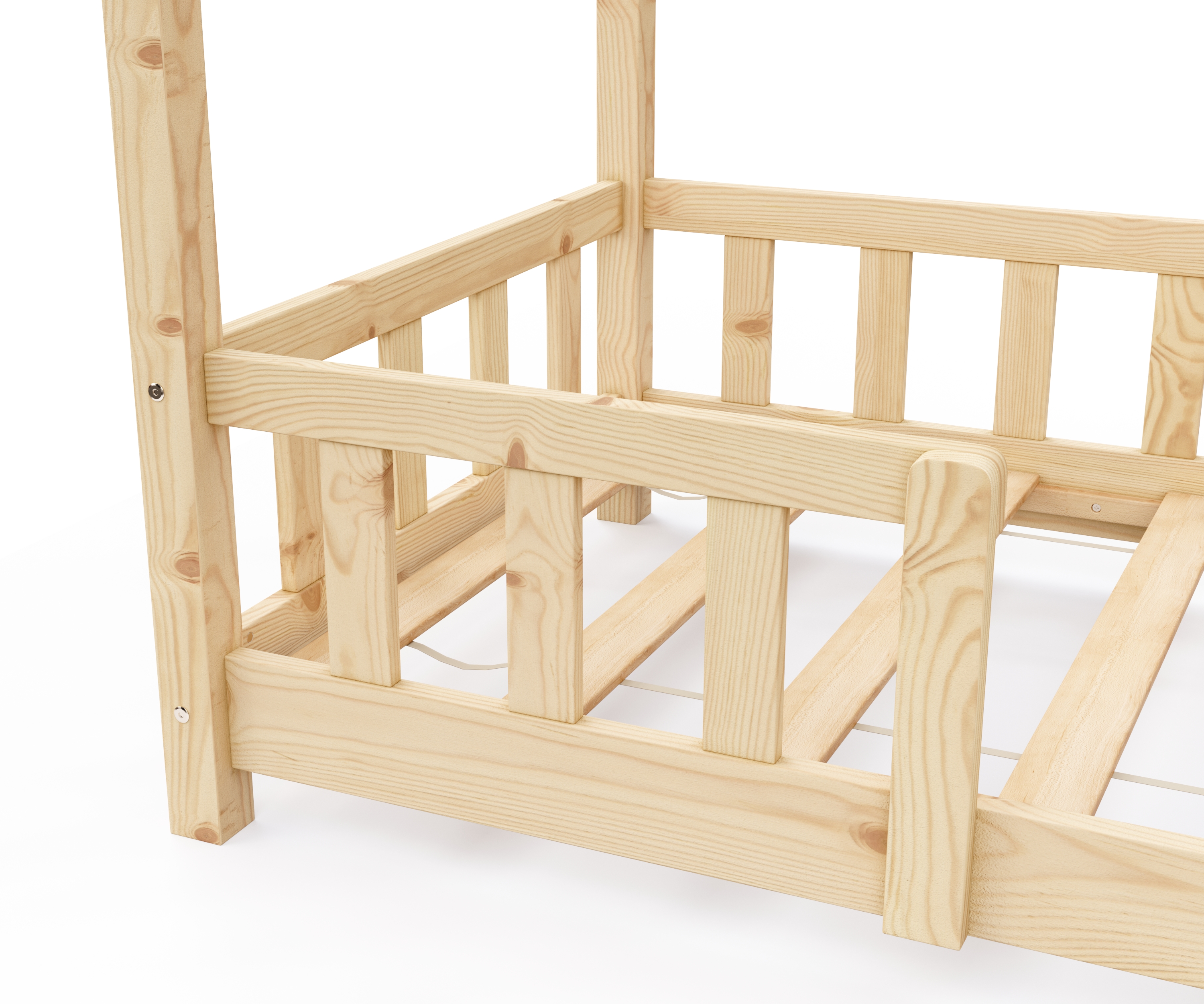 Kinderbett MAISON 70 x 140 cm natur