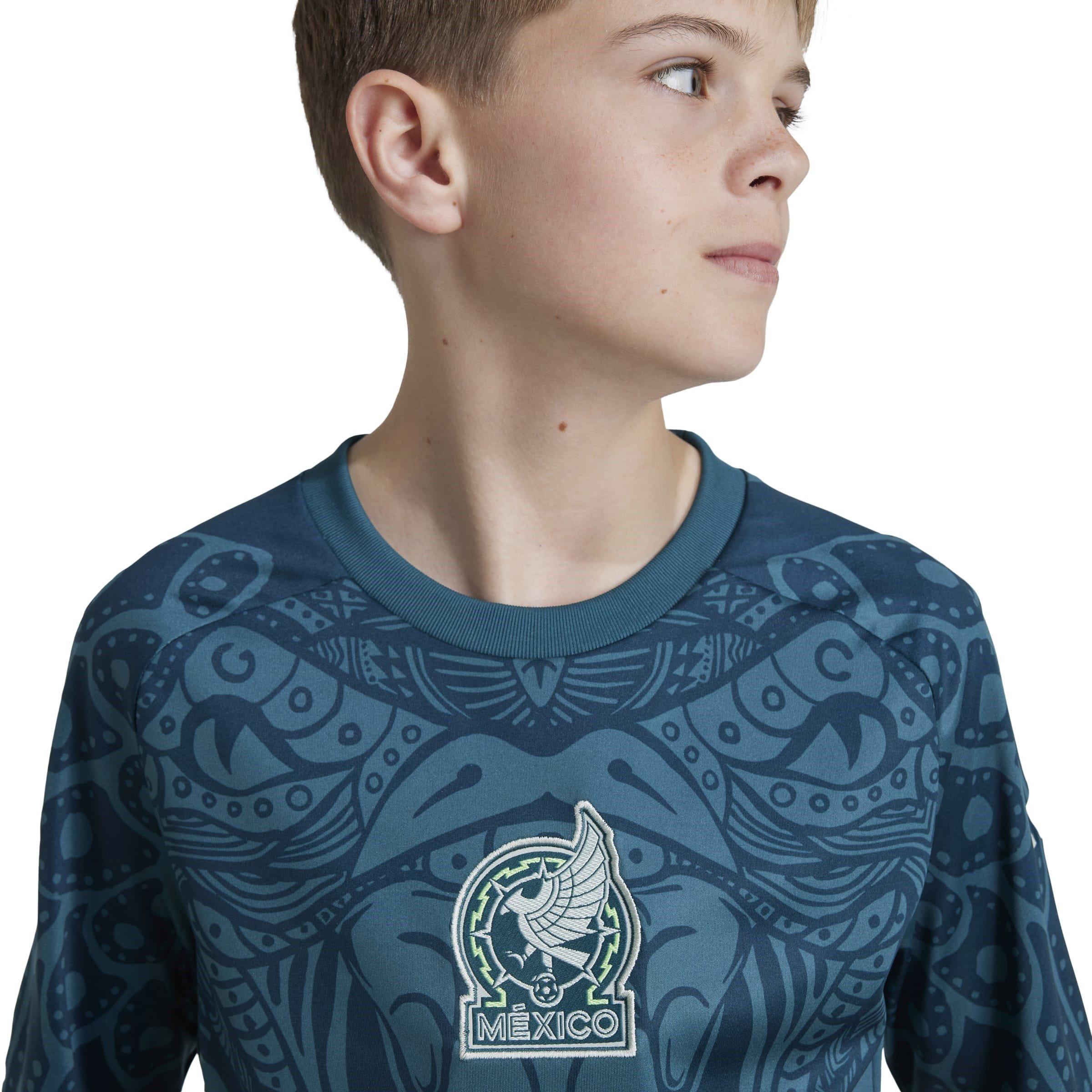 adidas Mexico Pre Match Shirt 2024 Juniors