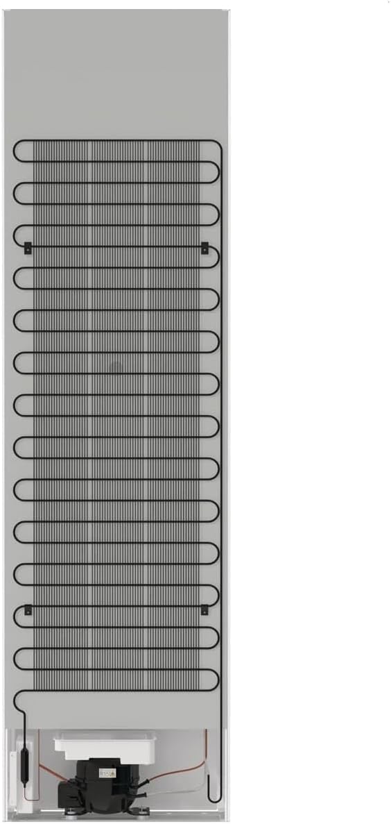 Gorenje Einbau-Kühl-Gefrierkombination, 281 Liter, NoFrost DualAdvance, Umluft-Kühlsystem, Edelstahl, Weiß, Einfarbig, 194 cm Nische