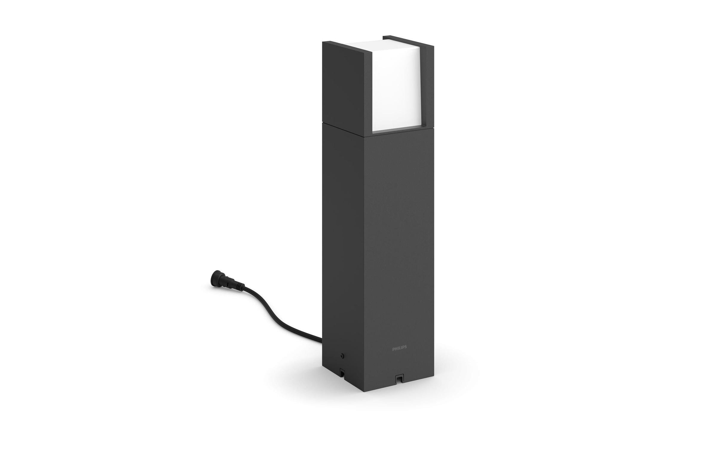 Philips Gartenleuchte »Sockel-Erweiterung 2700K anthrazit« Warmweiss