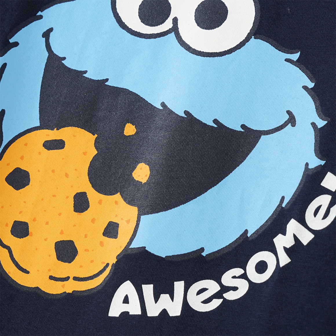 Topolino Sesamstraße T-Shirt mit Print dunkelblau