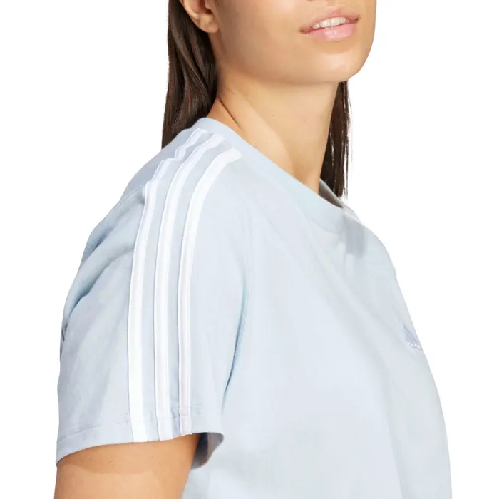 Adidas Essentials 3-Stripes Cropped Shirt Dames