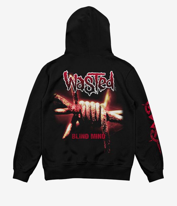 Wasted Paris Blind Zip-Hoodie (black)