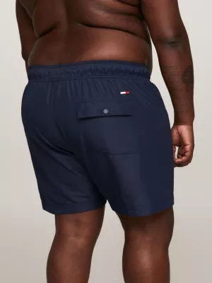 Além disso, shorts de banho Plus Signature Recycled de comprimento médio