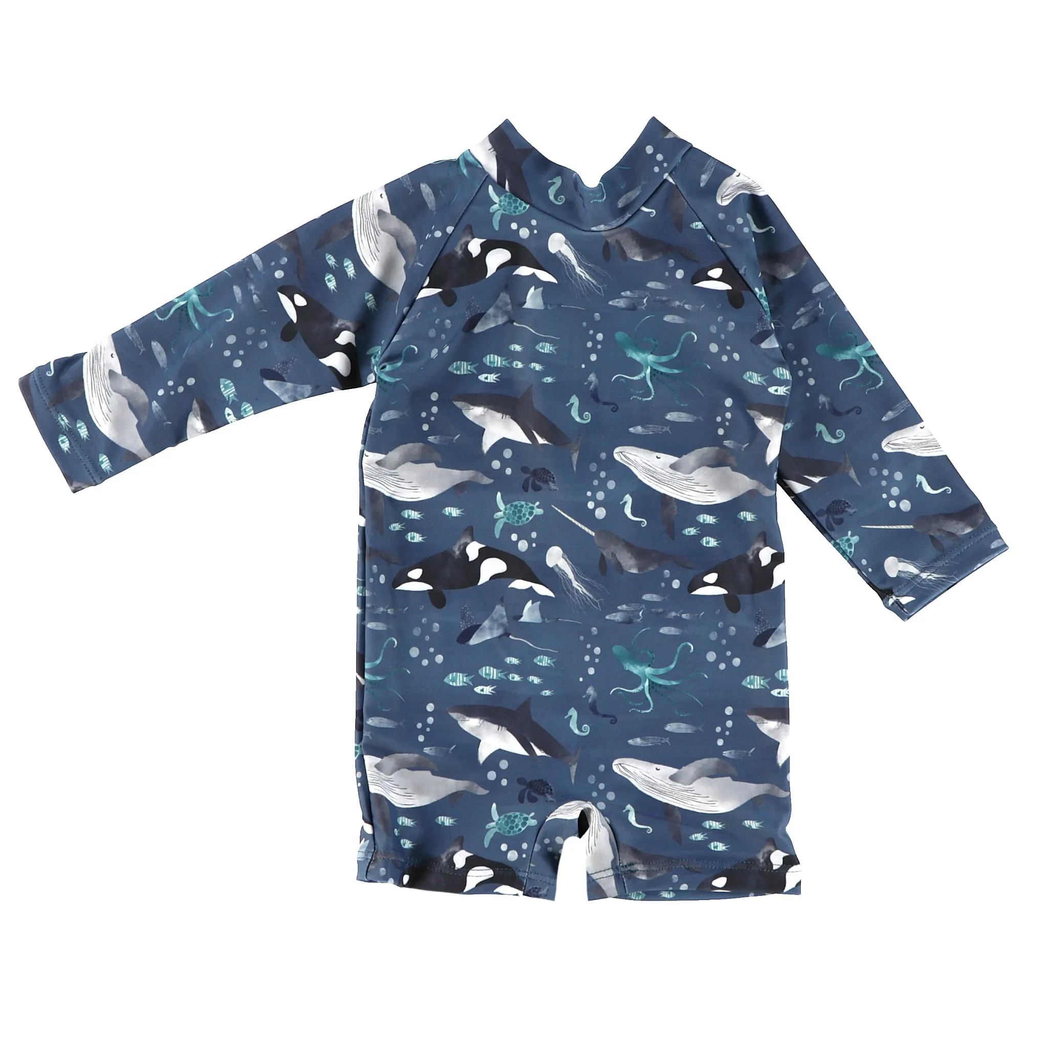 Current Tyed Maillot UV Baleine 3-18mois
