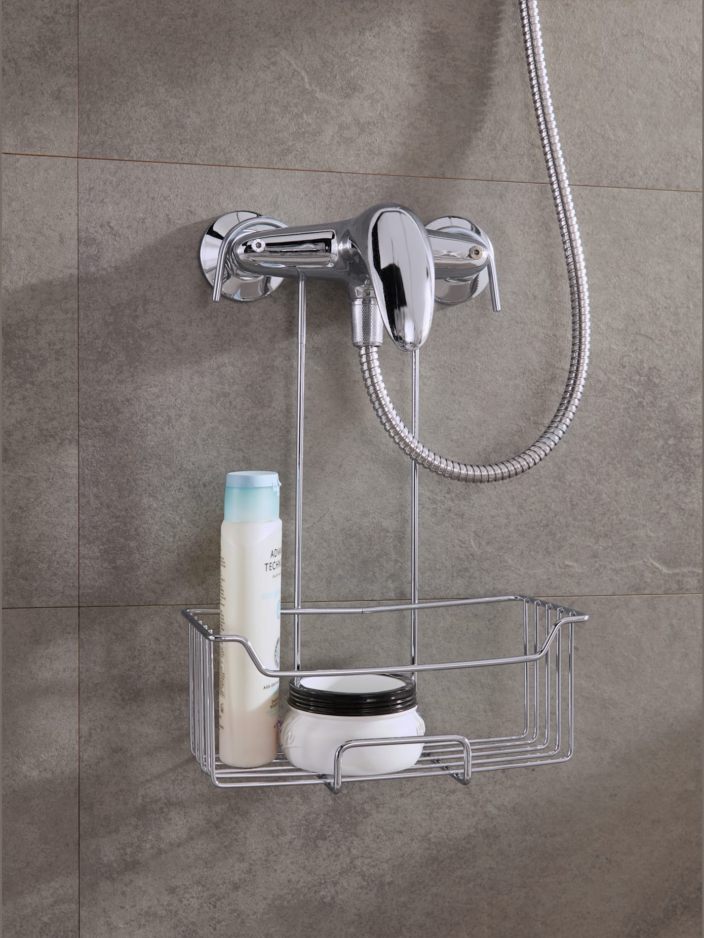 Tablette de douche châssis en inox