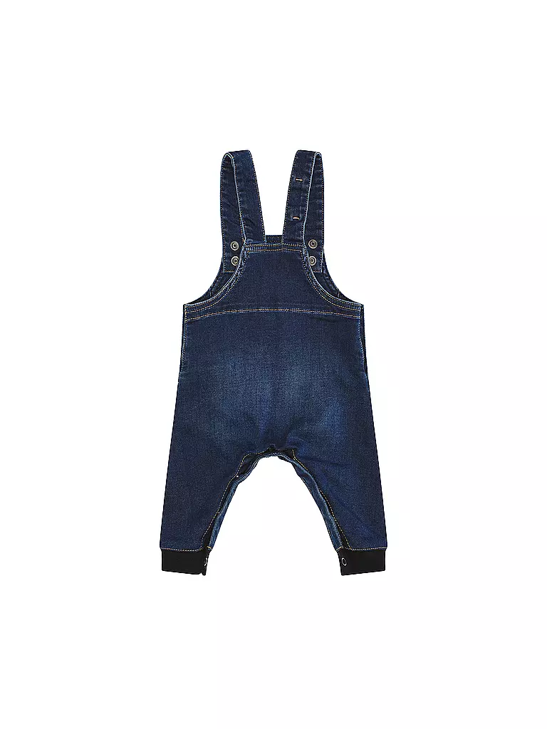STEIFF Baby Jeans Latzhose blau