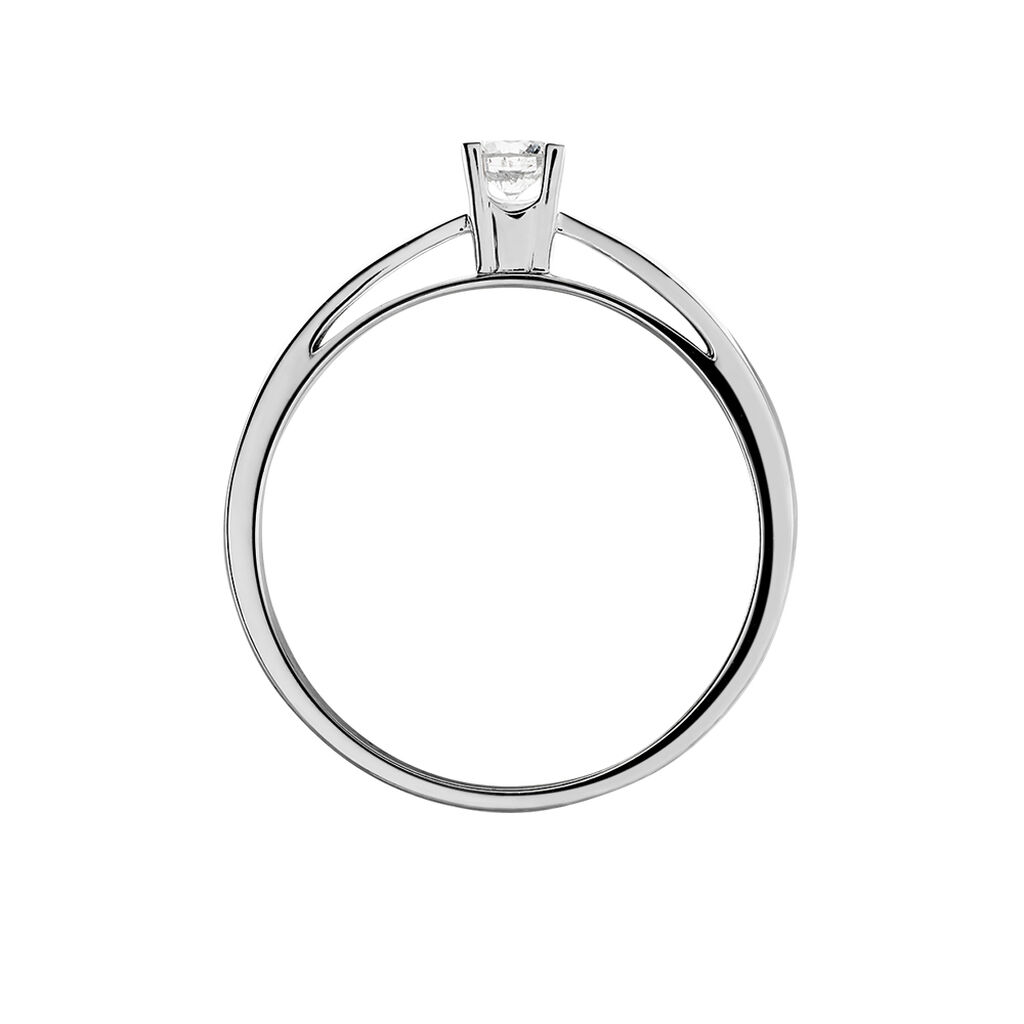 Bague Solitaire Celina Or Blanc Diamant