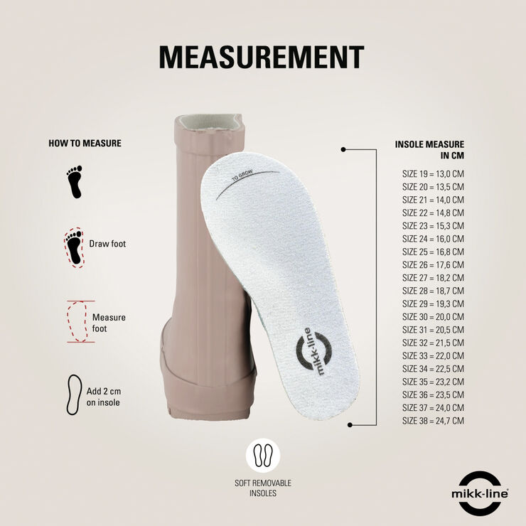 Mikk-Line Wellies - Solid Lyserød
