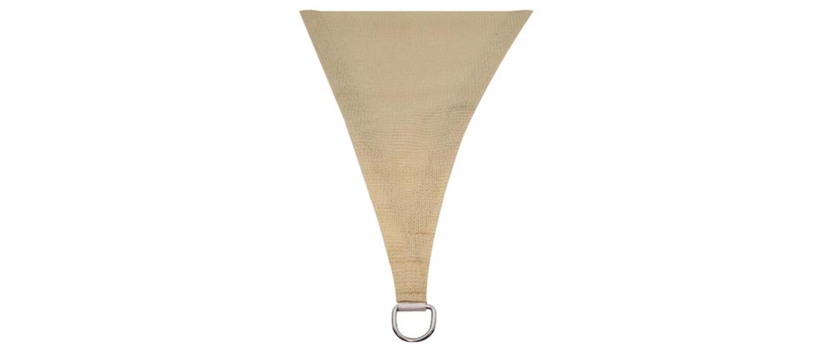 Sonnensegel 500 cm, QuadratischQuadrat, 5 x 5 m, champagne