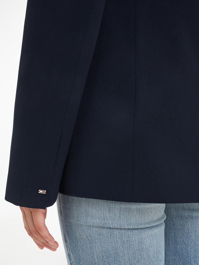Tommy Hilfiger Kurzblazer »GOLD BUTTON SLIM FIT SB BLAZER«, mit Rückenschlitz