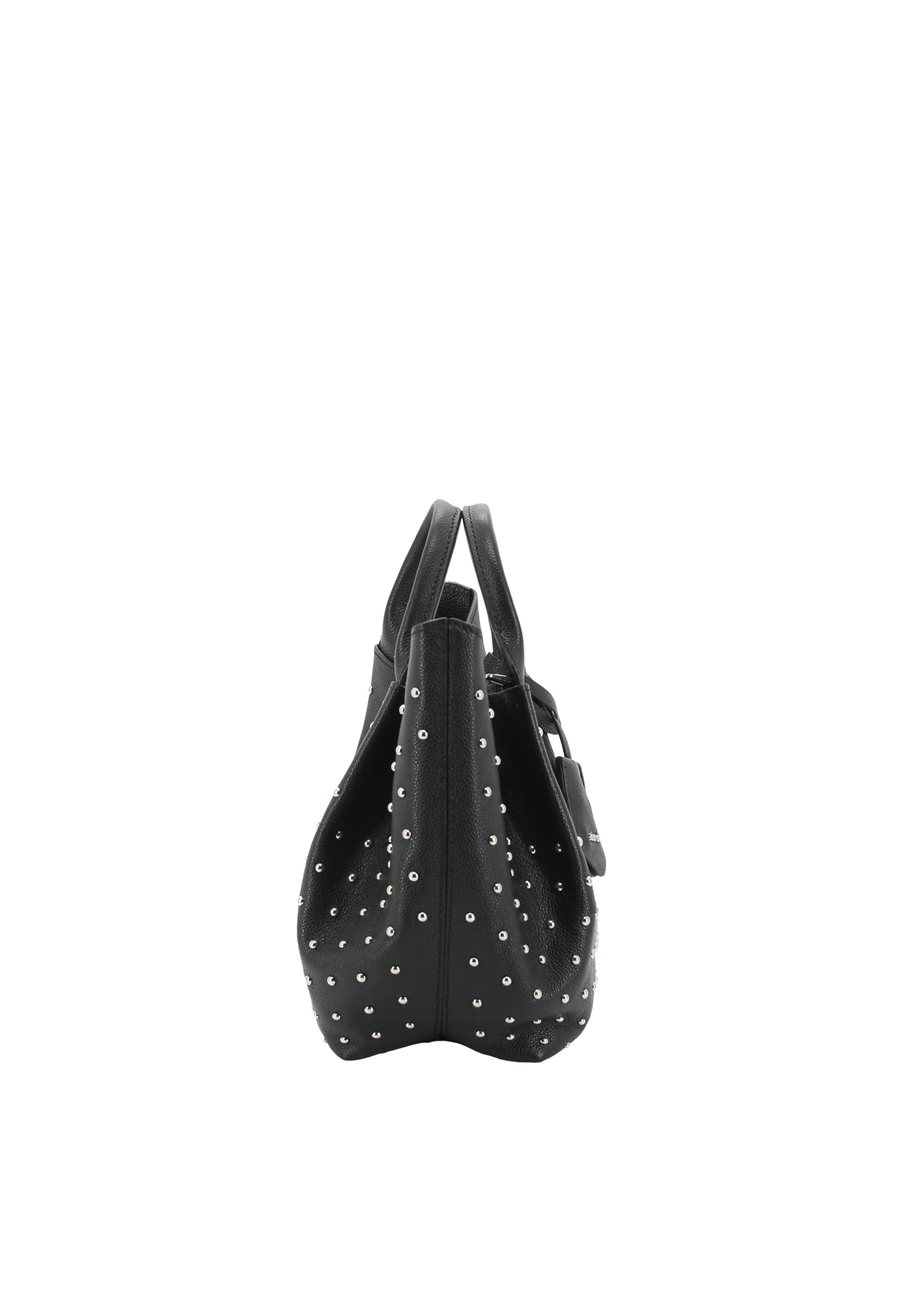 Shopper ESSENTIAL studs small Leather Agave Standard