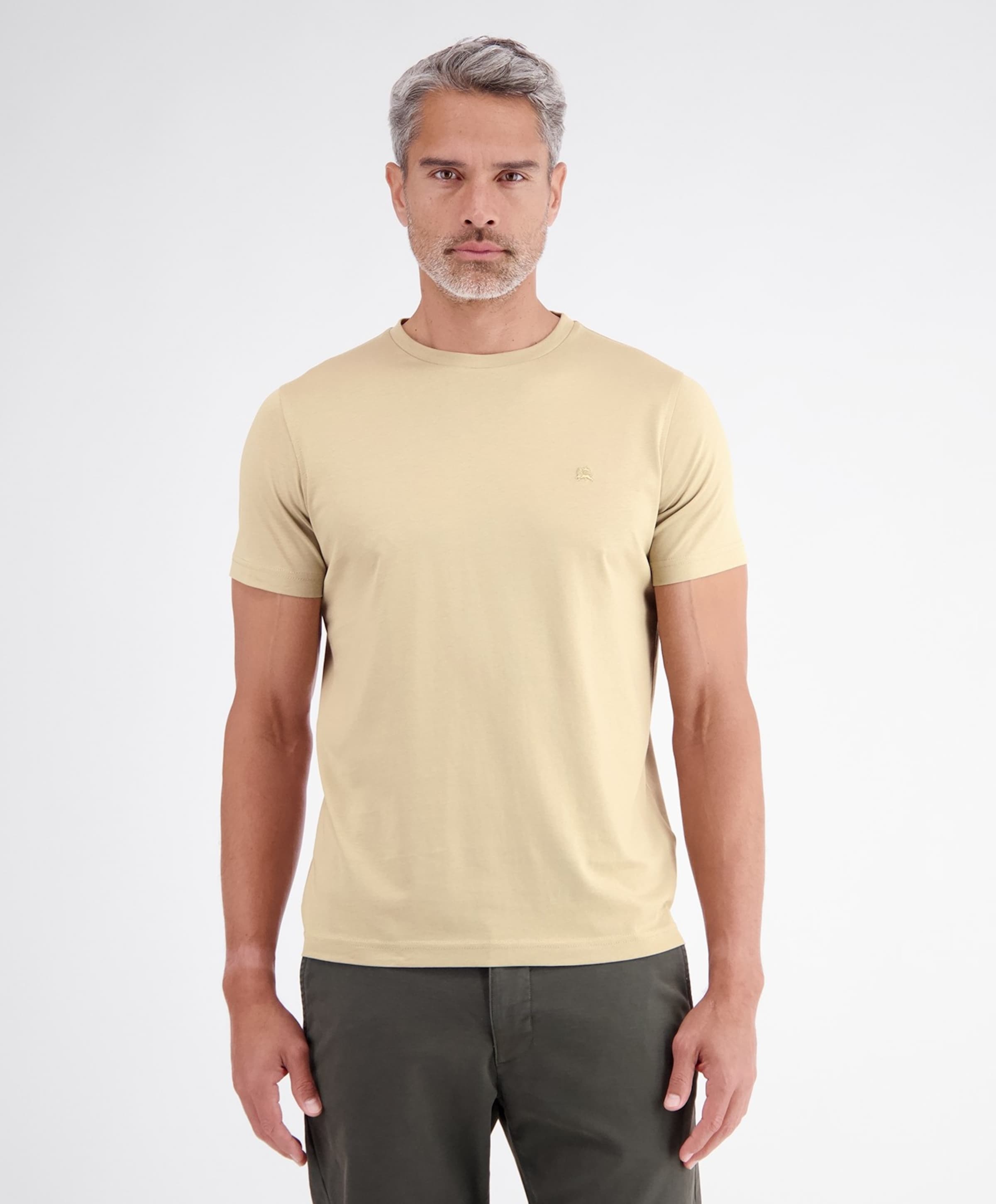 Lerros Heren T-shirt beige