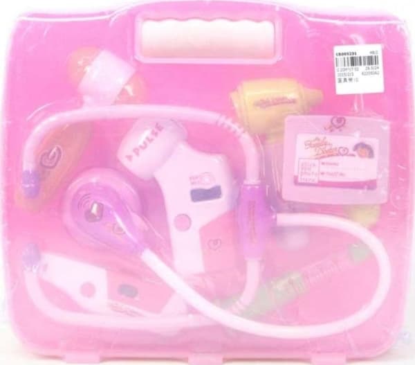 Icom Doctor med lyd og lys rosa