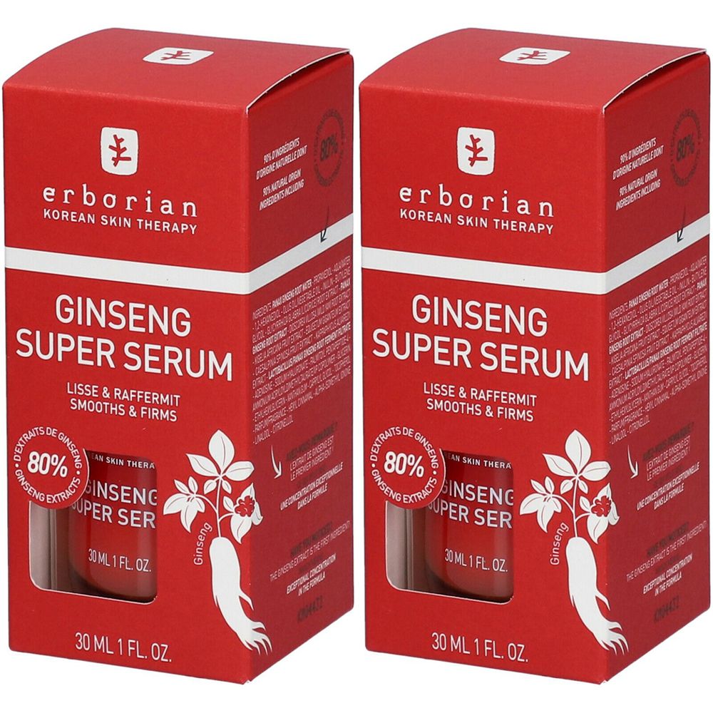 erborian Ginseng Super Serum - Serum lissant