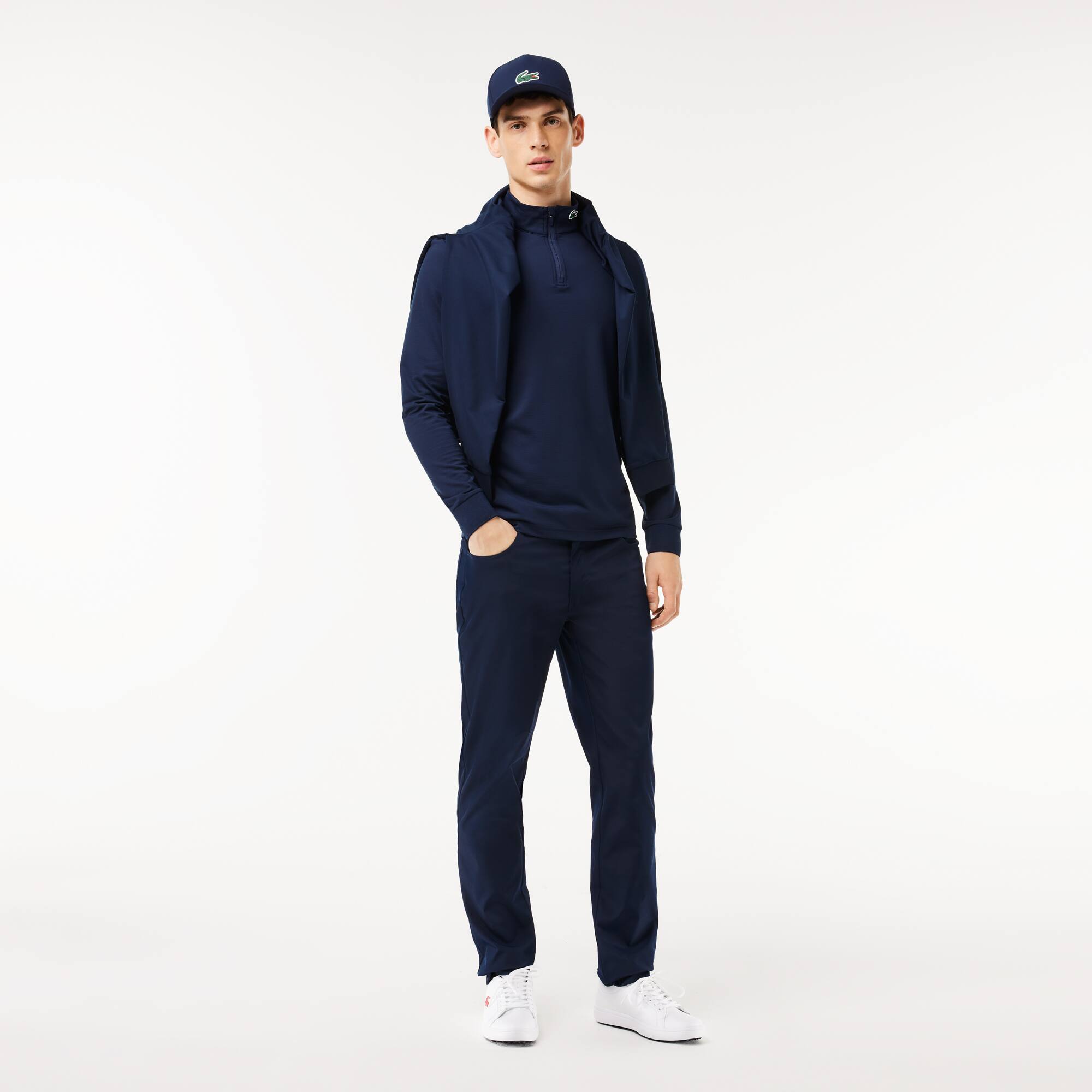 Sweatshirt Golf Sportsuit Ultra-Dry stretch Sweatshirts - Bleu - Lacoste - Homme